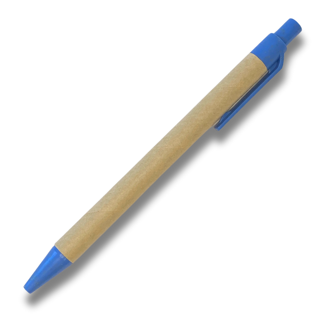 Paper & Eco-Plastic Pen-blue