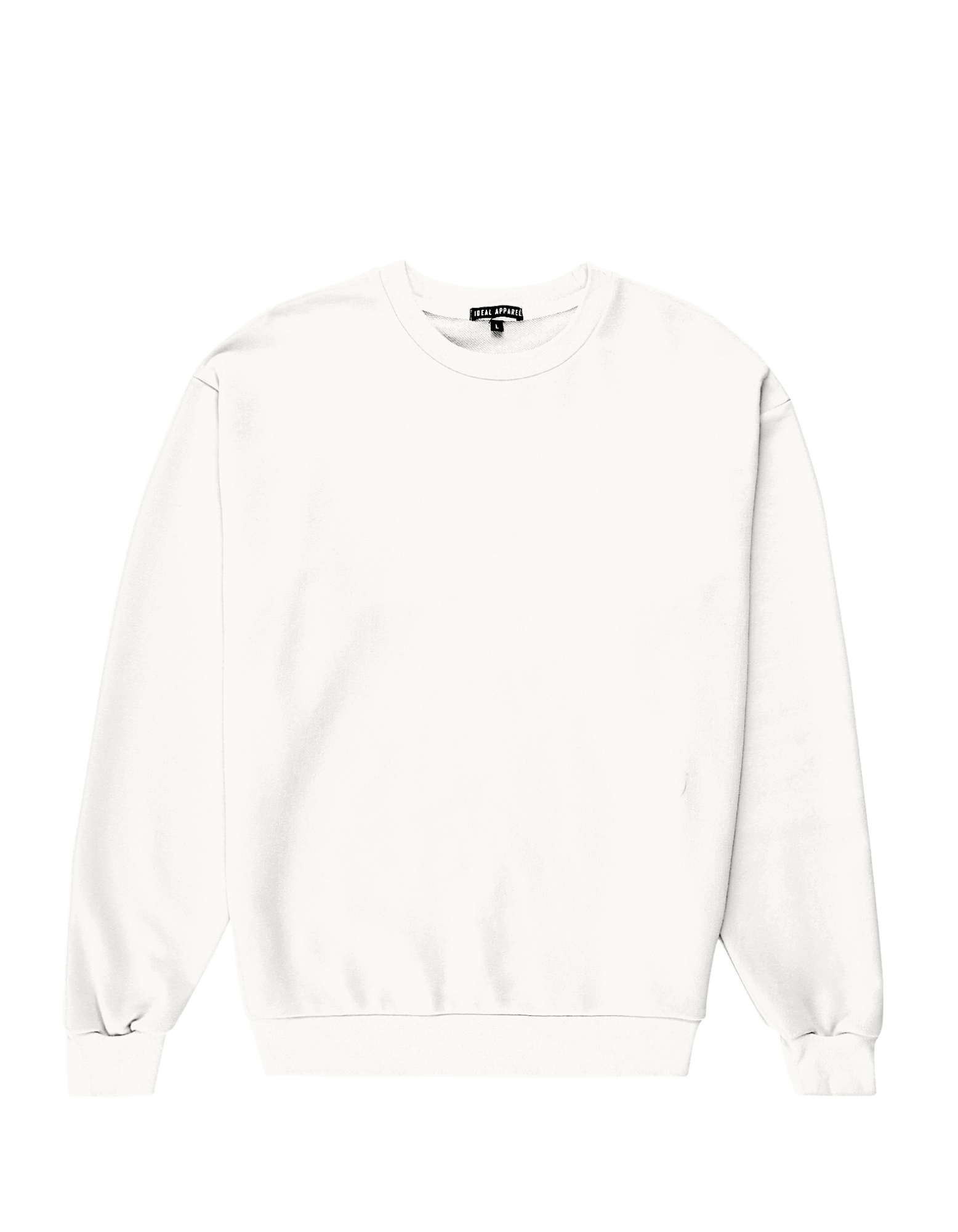 J Crewneck - White